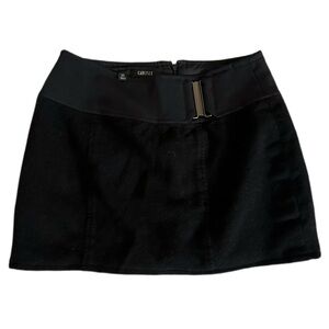 CARLISLE | Black Mini Skirt